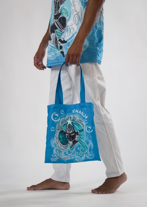 Ecobag Orixá Iemanjá Coleção Oríkìs | Trajes de Luz