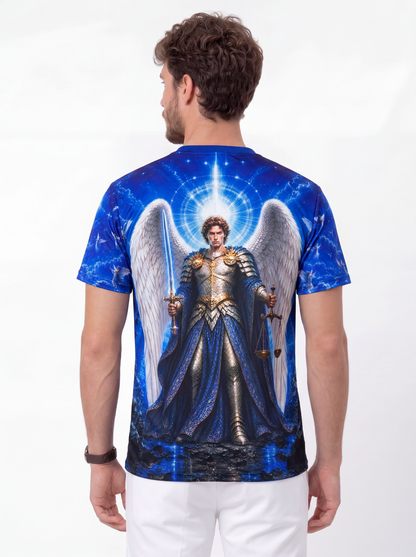 Camiseta São Miguel Arcanjo - Coleção Sacrossanto | Trajes de Luz