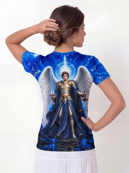 Camiseta São Miguel Arcanjo - Coleção Sacrossanto | Trajes de Luz