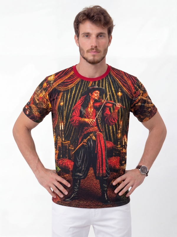 Camiseta Cigano Juan Entidade Umbanda - Coleção Gytanos | Trajes de Luz