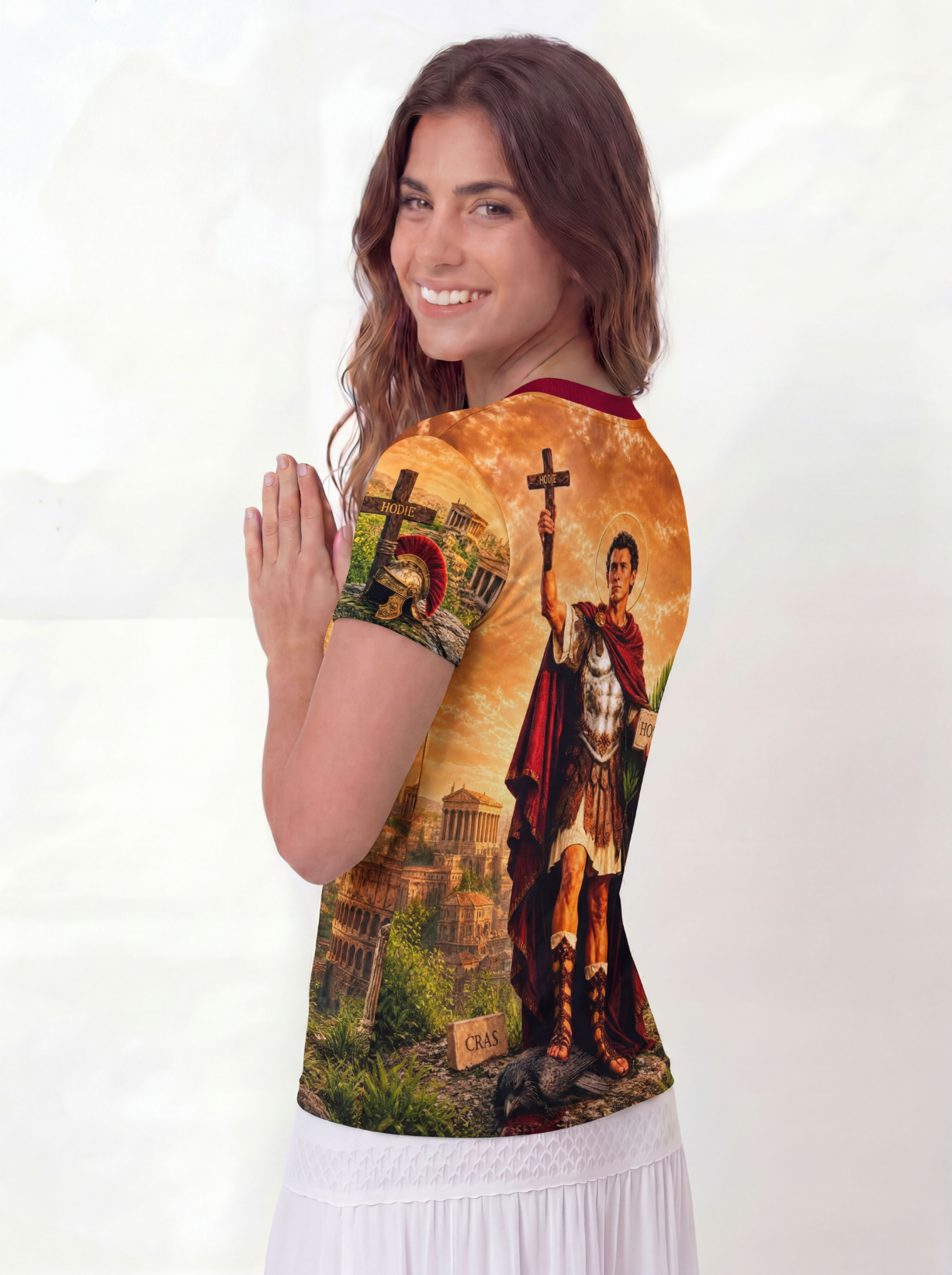 Camiseta Santo Expedito - Coleção Sacrossanto | Trajes de Luz