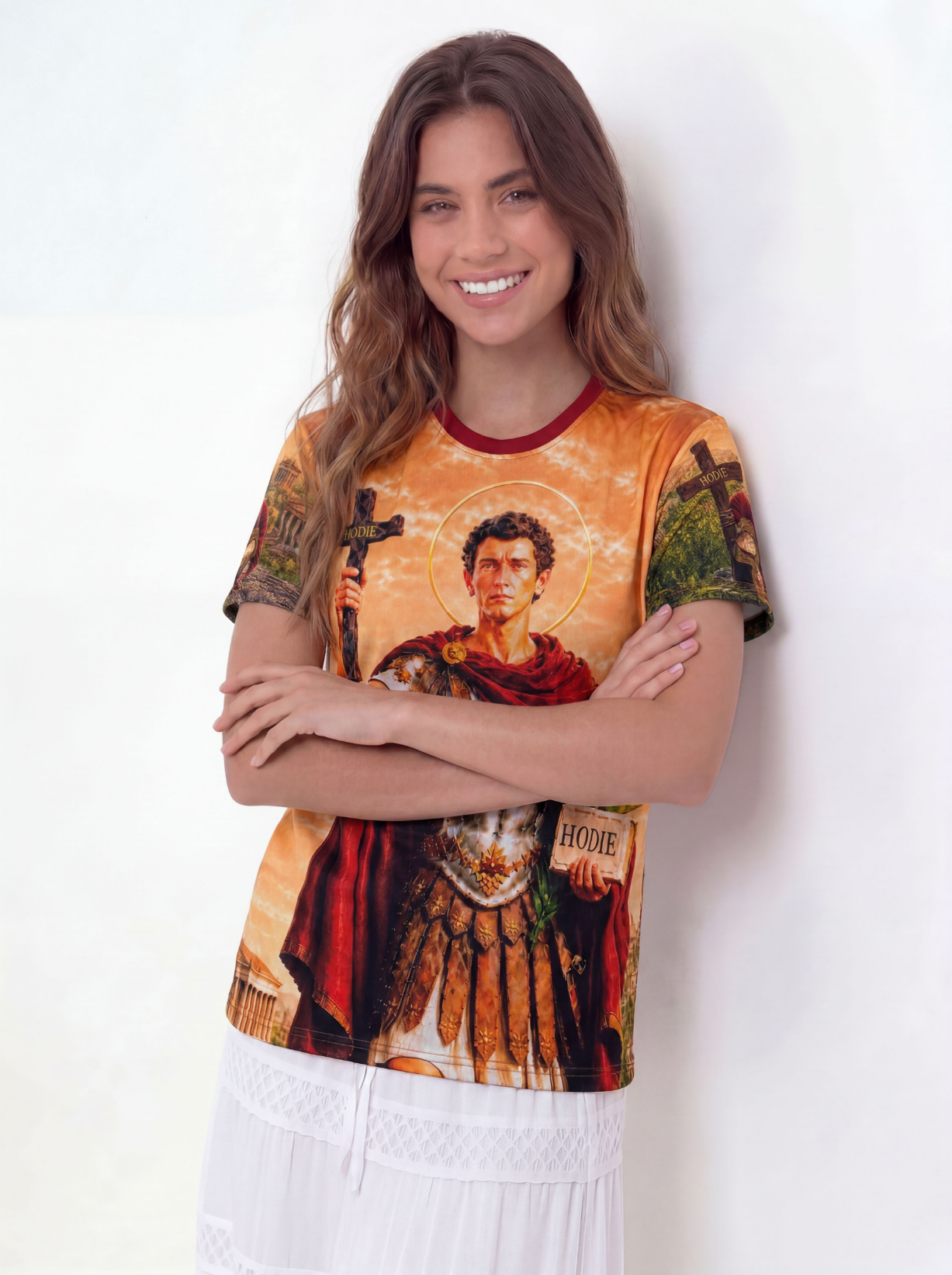 Camiseta Santo Expedito - Coleção Sacrossanto | Trajes de Luz