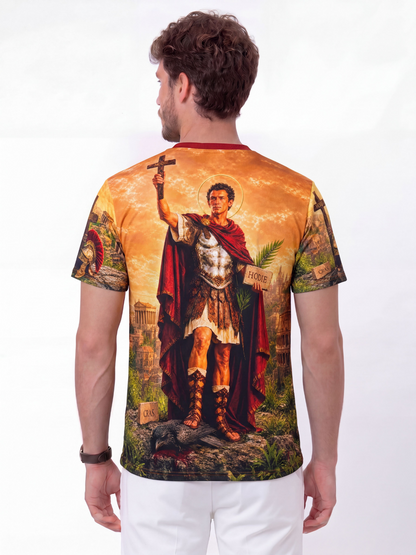 Camiseta Santo Expedito - Coleção Sacrossanto | Trajes de Luz