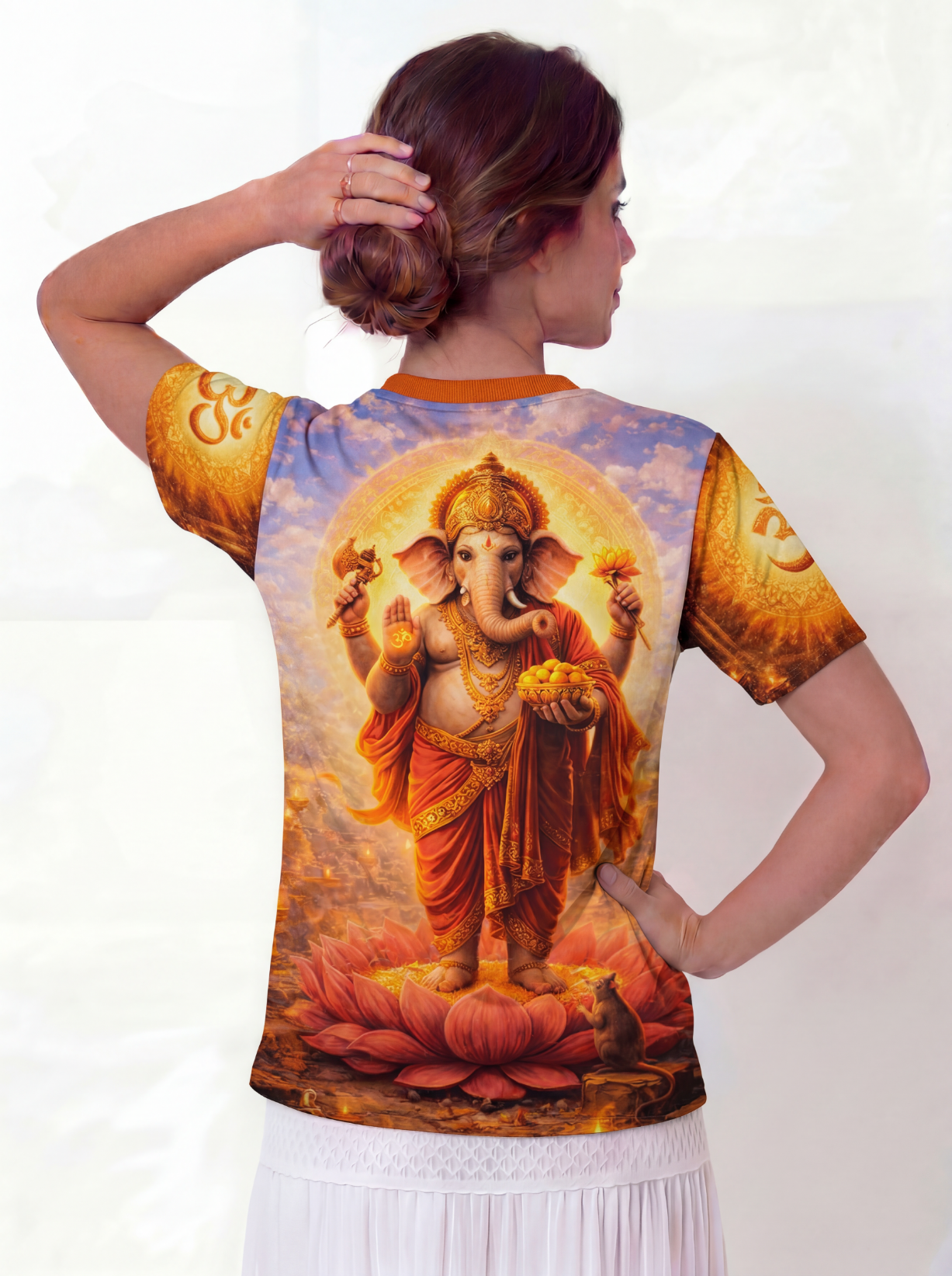 Camiseta Deus Ganesha- Coleção Govinda | Trajes de Luz