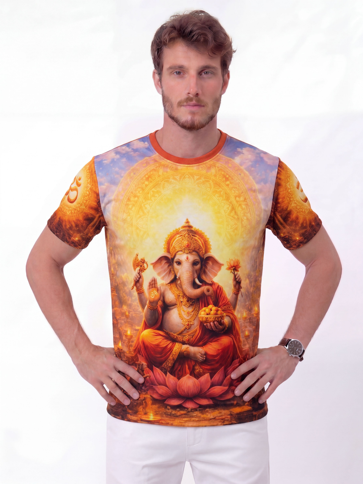 Camiseta Deus Ganesha- Coleção Govinda | Trajes de Luz