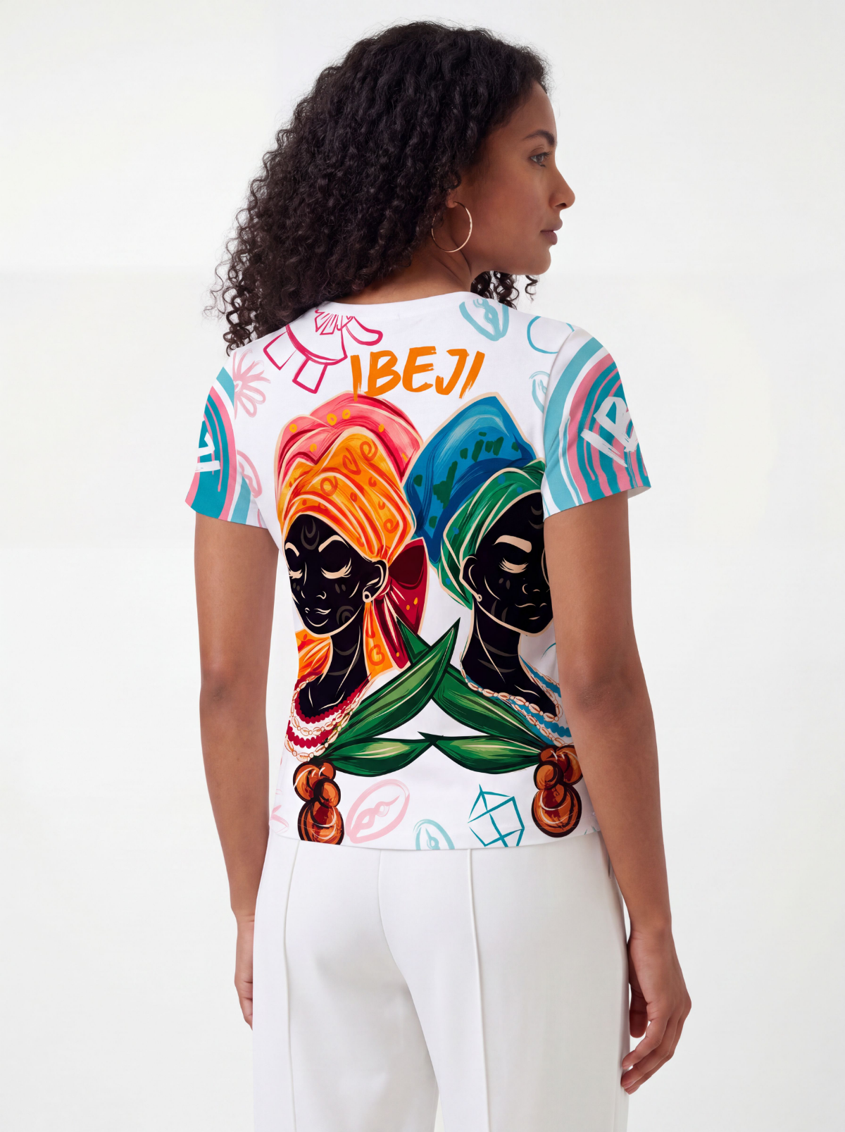Camiseta Orixá Ibeji Umbanda e Candomblé - Coleção Oríkì's | Trajes de Luz