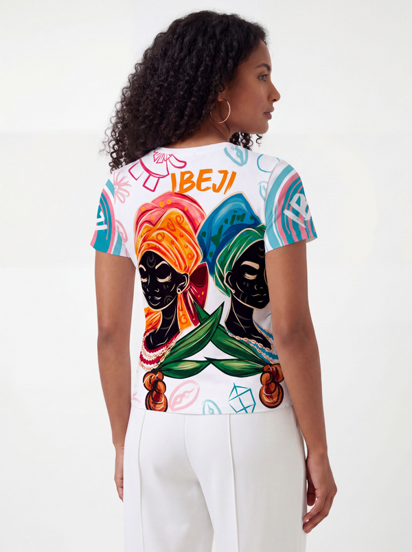 Camiseta Orixá Ibeji Umbanda e Candomblé - Coleção Oríkì's | Trajes de Luz