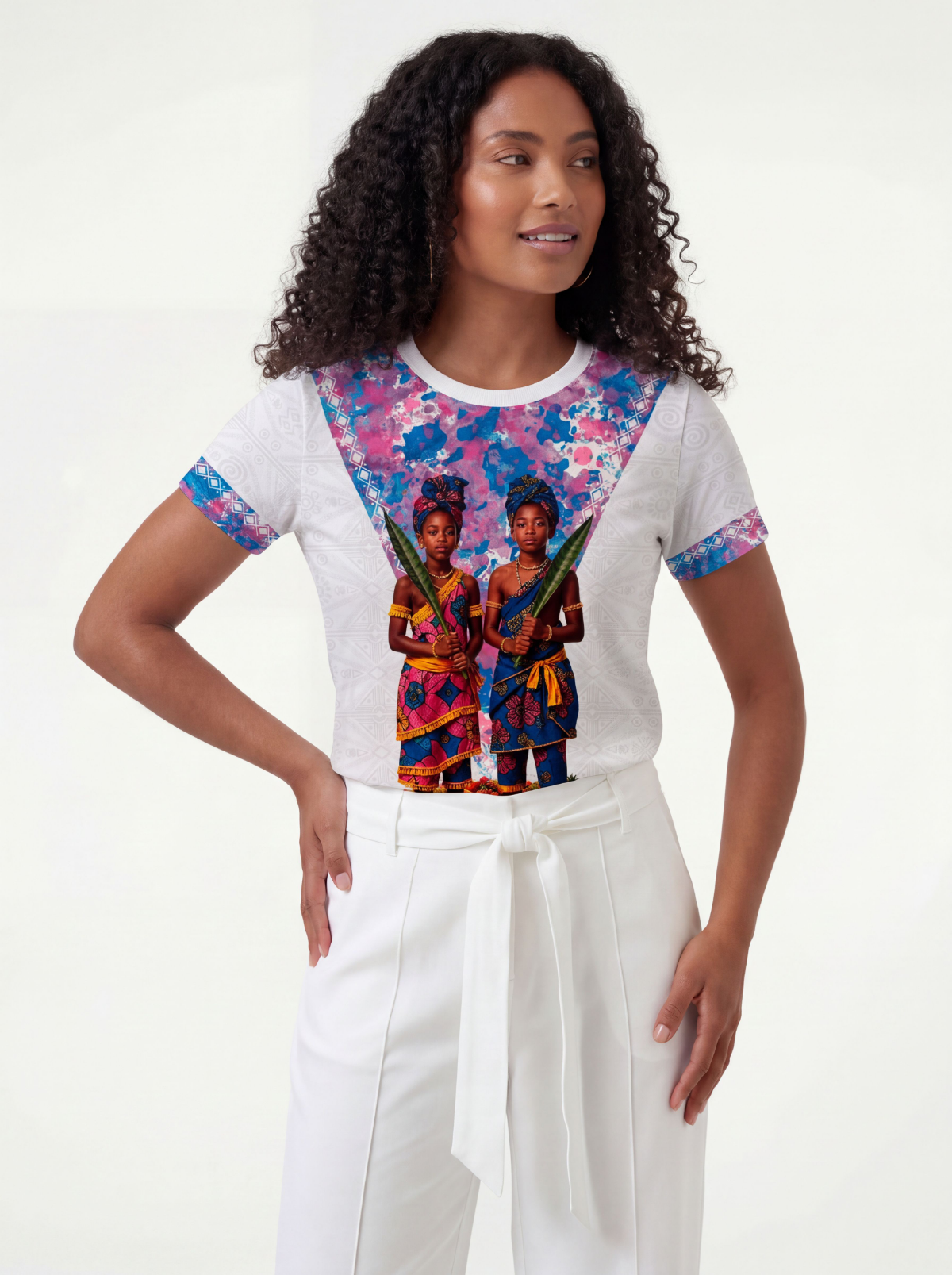 Camiseta Orixá Ibeji Umbanda e Candomblé - Coleção Orum | Trajes de Luz