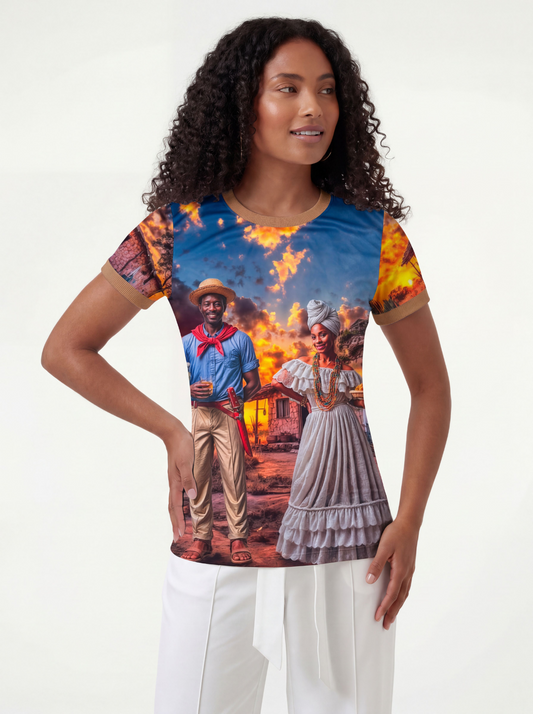Camiseta Baianos Entidade Umbanda - Coleção Aruanda | Trajes de Luz