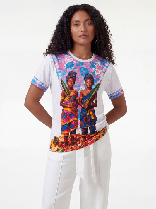 Camiseta Orixá Ibeji Umbanda e Candomblé - Coleção Orum | Trajes de Luz