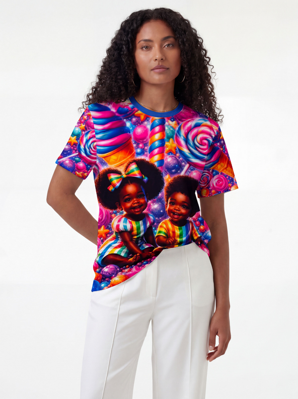 Camiseta Doces de Ere Entidade Umbanda - Coleção Ibejada | Trajes de Luz