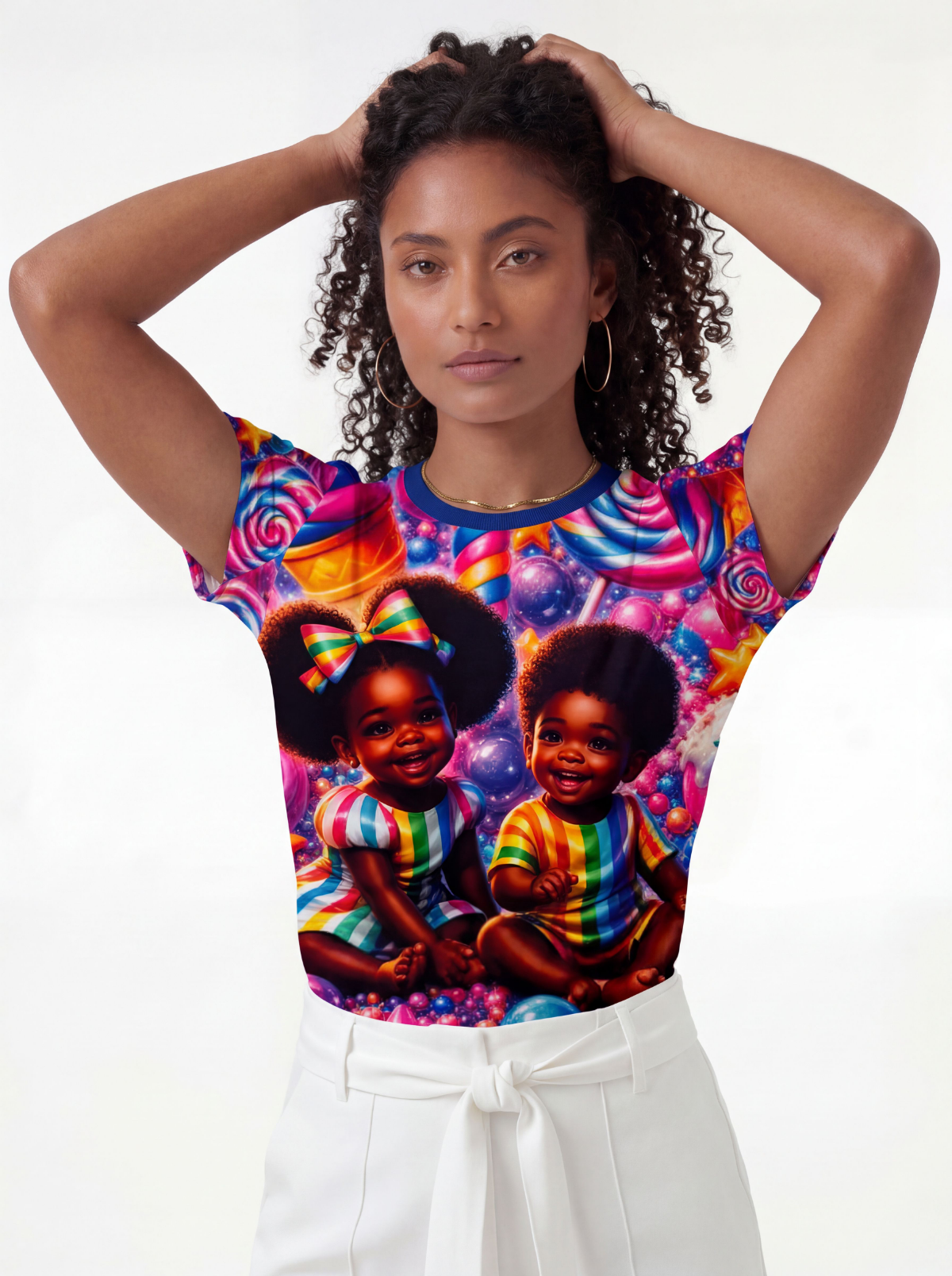 Camiseta Doces de Ere Entidade Umbanda - Coleção Ibejada | Trajes de Luz