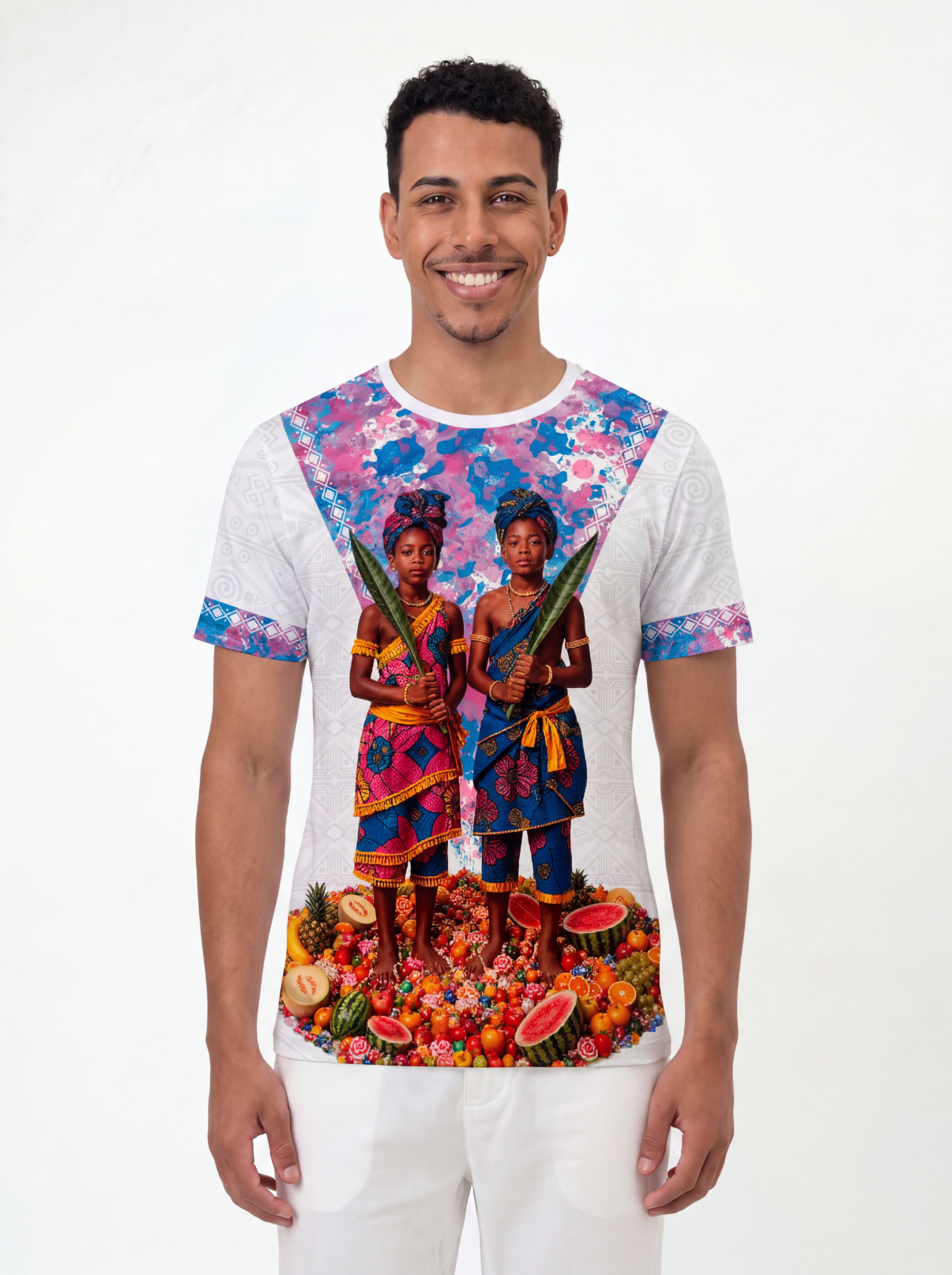 Camiseta Orixá Ibeji Umbanda e Candomblé - Coleção Orum | Trajes de Luz