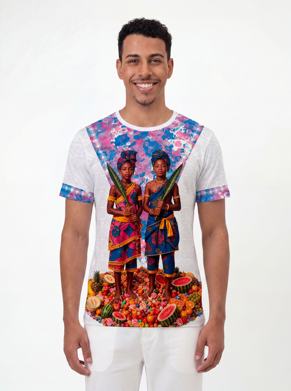 Camiseta Orixá Ibeji Umbanda e Candomblé - Coleção Orum | Trajes de Luz