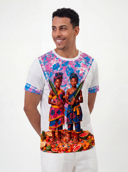 Camiseta Orixá Ibeji Umbanda e Candomblé - Coleção Orum | Trajes de Luz