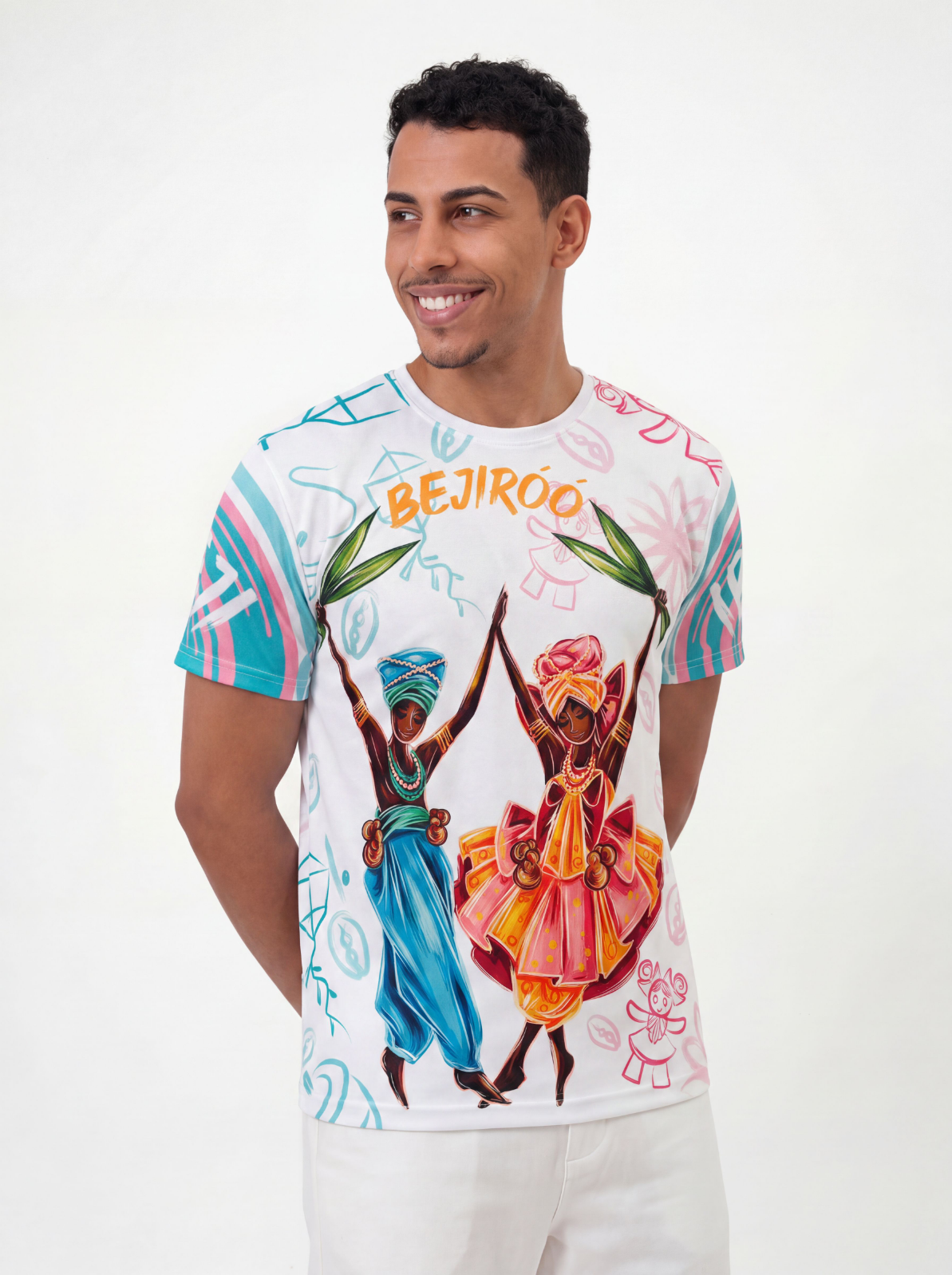 Camiseta Orixá Ibeji Umbanda e Candomblé - Coleção Oríkì's | Trajes de Luz