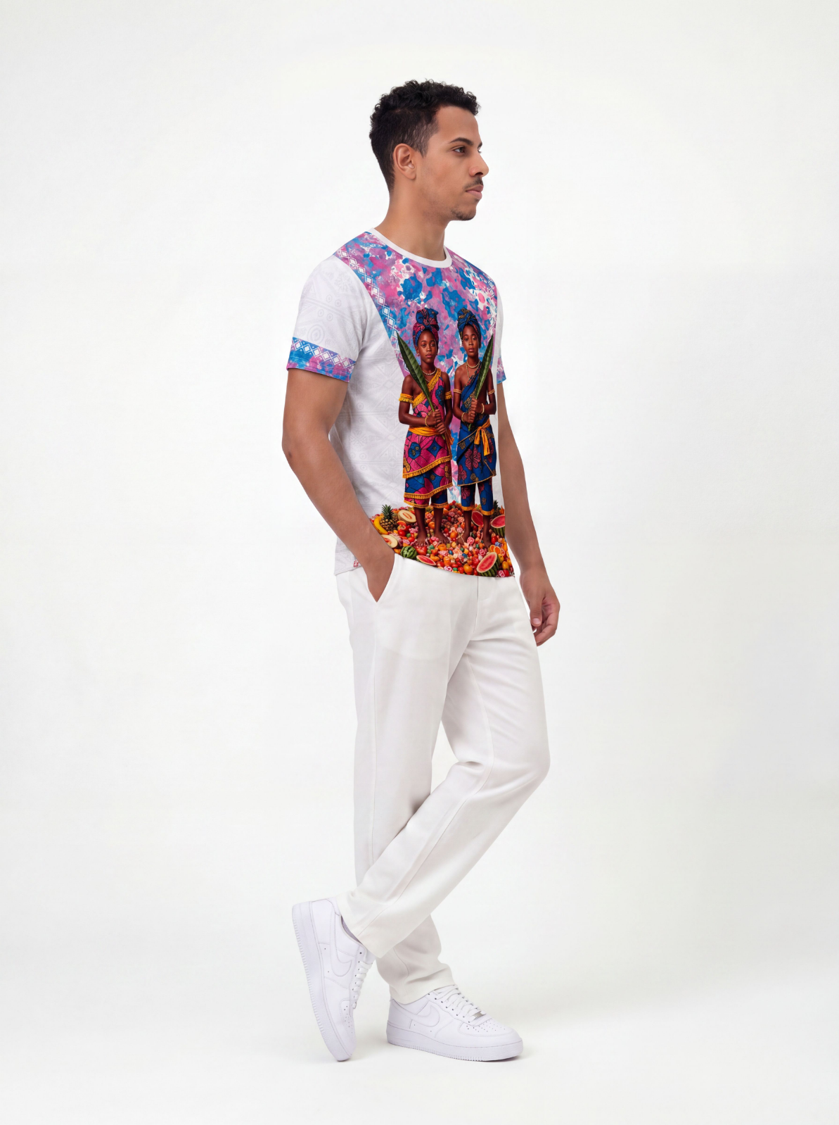 Camiseta Orixá Ibeji Umbanda e Candomblé - Coleção Orum | Trajes de Luz