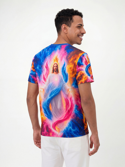 Camiseta Chama Trina Fraternidade Branca - Coleção 7 Raios | Trajes de Luz