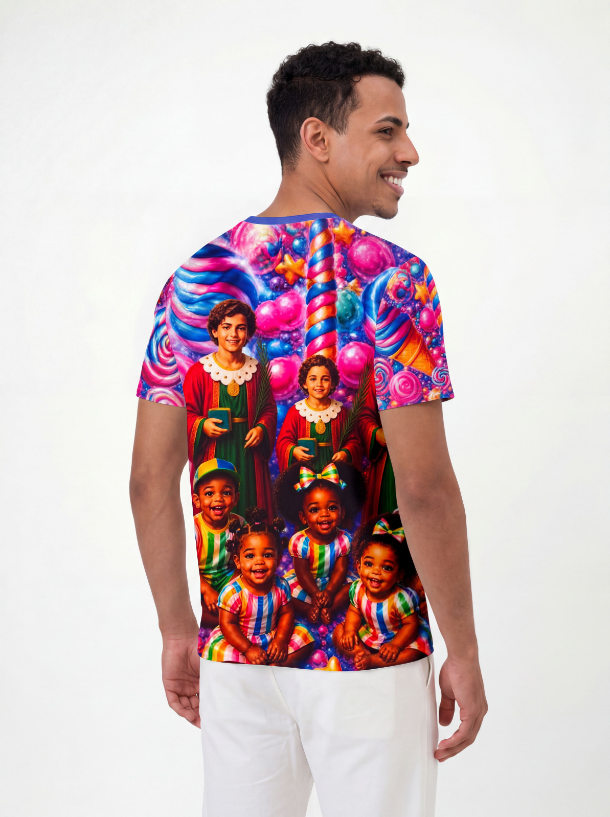 Camiseta Doces de Ere Entidade Umbanda - Coleção Ibejada | Trajes de Luz