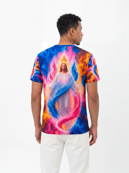 Camiseta Chama Trina Fraternidade Branca - Coleção 7 Raios | Trajes de Luz