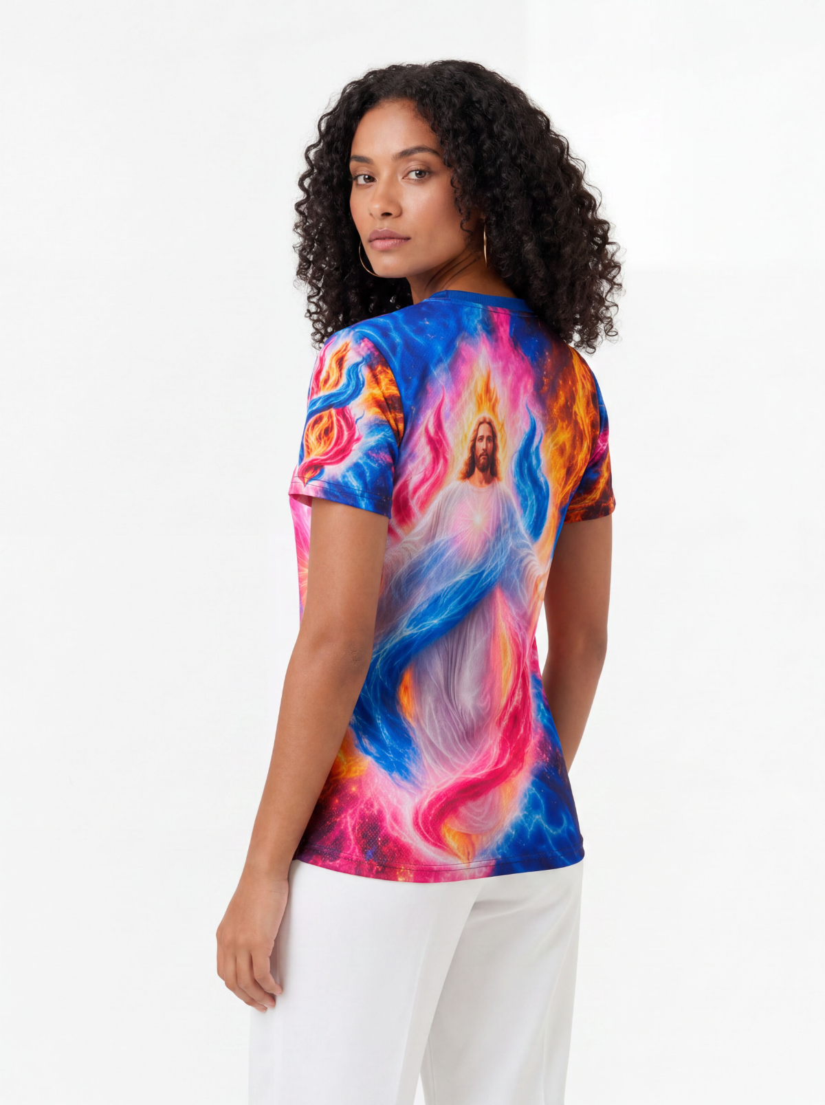 Camiseta Chama Trina Fraternidade Branca - Coleção 7 Raios | Trajes de Luz