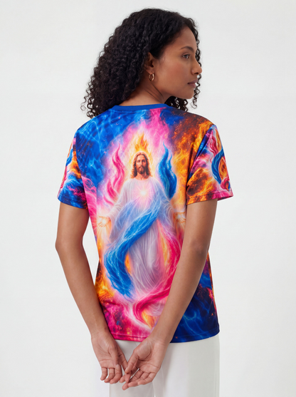 Camiseta Chama Trina Fraternidade Branca - Coleção 7 Raios | Trajes de Luz
