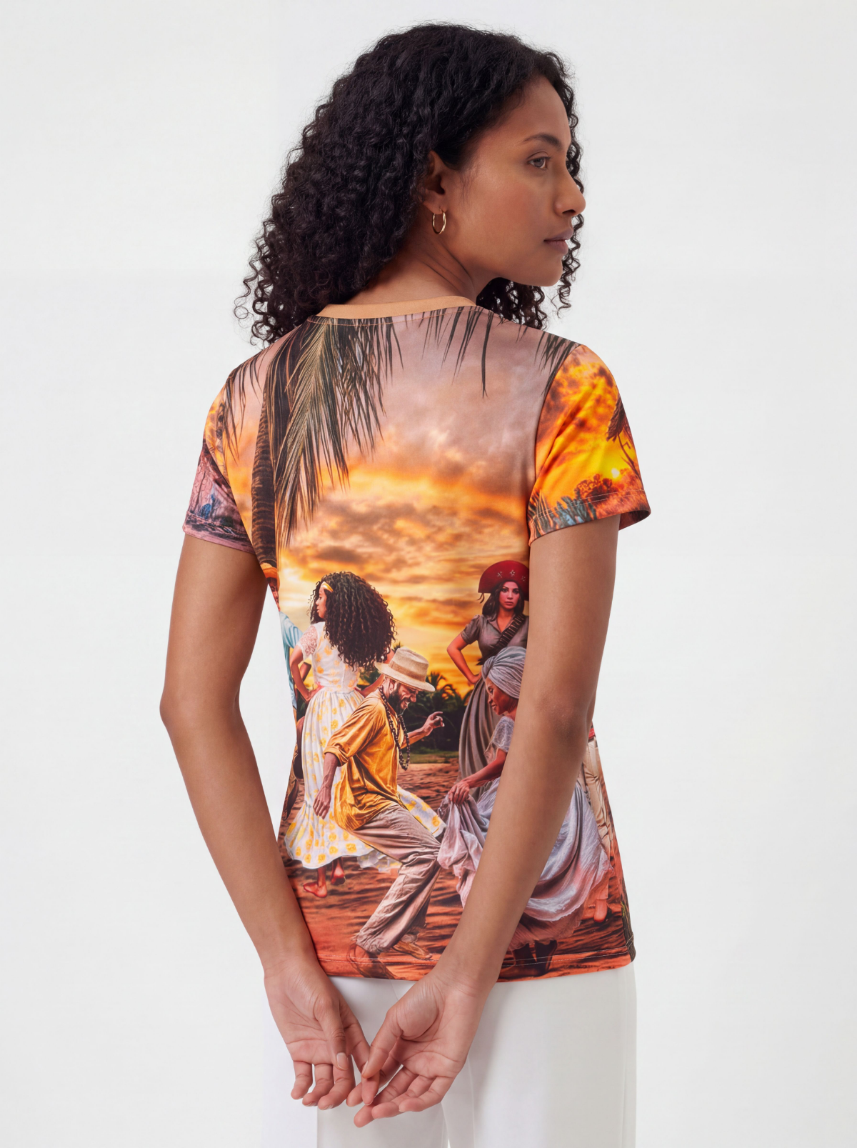 Camiseta Baianos Entidade Umbanda - Coleção Aruanda | Trajes de Luz