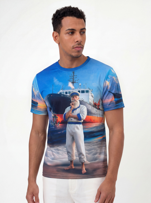 Camiseta Marinheiros Entidade Umbanda - Coleção Aruanda | Trajes de Luz
