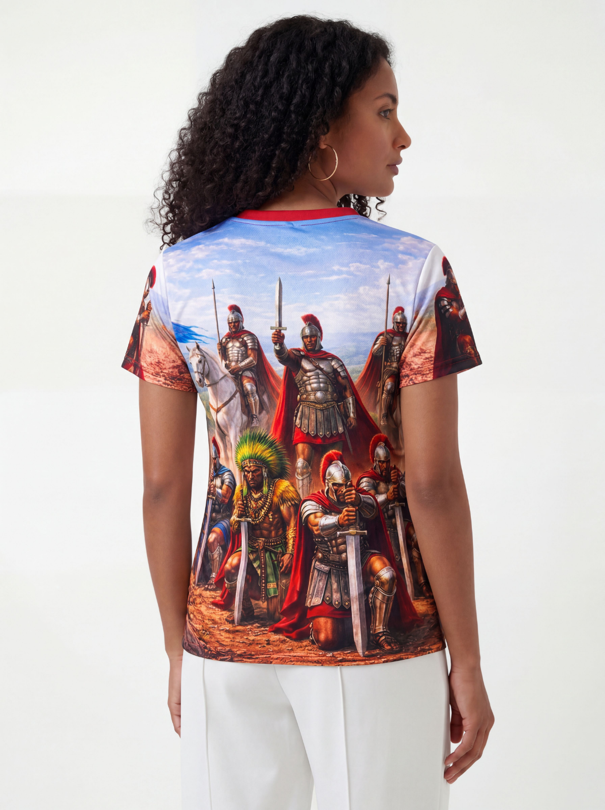 Camiseta Ogum Entidade Umbanda - Coleção Aruanda | Trajes de Luz