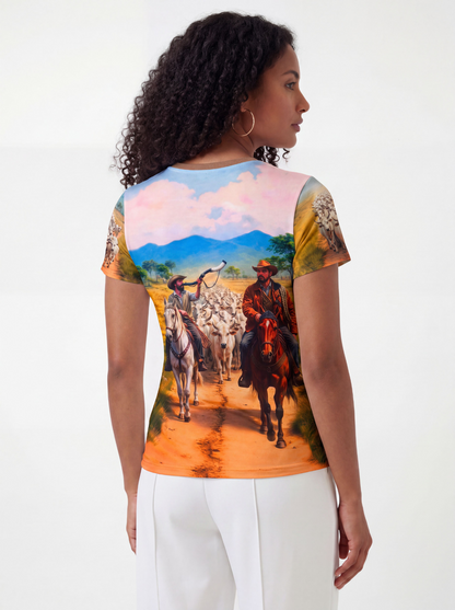 Camiseta Boiadeiros Entidade Umbanda - Coleção Aruanda | Trajes de Luz