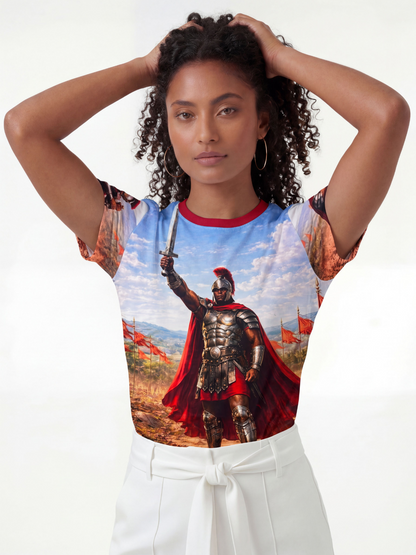 Camiseta Ogum Entidade Umbanda - Coleção Aruanda | Trajes de Luz