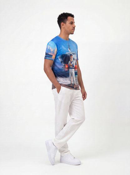 Camiseta Marinheiros Entidade Umbanda - Coleção Aruanda | Trajes de Luz