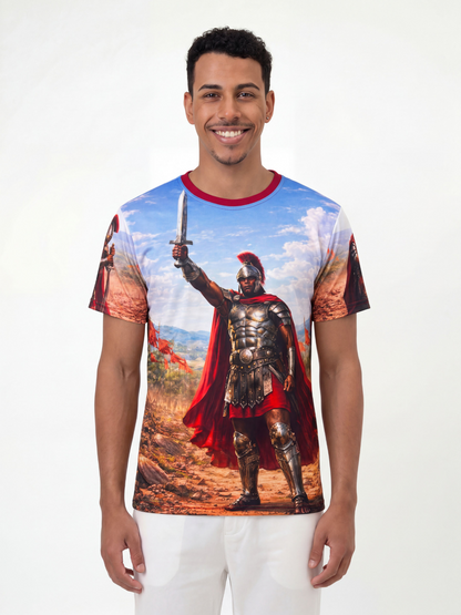 Camiseta Ogum Entidade Umbanda - Coleção Aruanda | Trajes de Luz