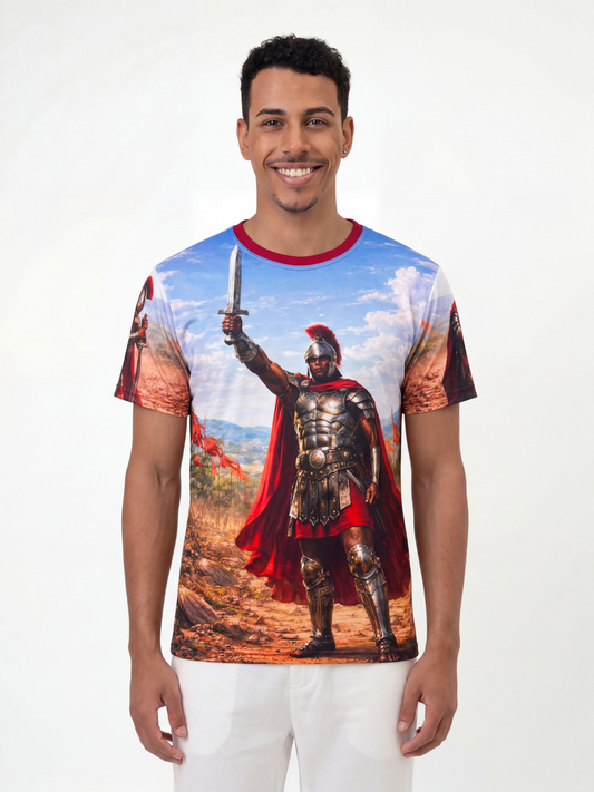Camiseta Ogum Entidade Umbanda - Coleção Aruanda | Trajes de Luz