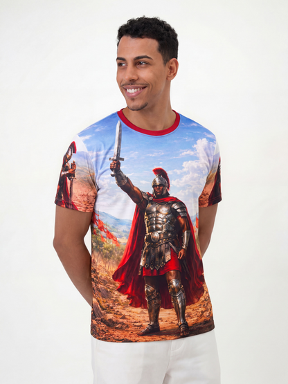 Camiseta Ogum Entidade Umbanda - Coleção Aruanda | Trajes de Luz