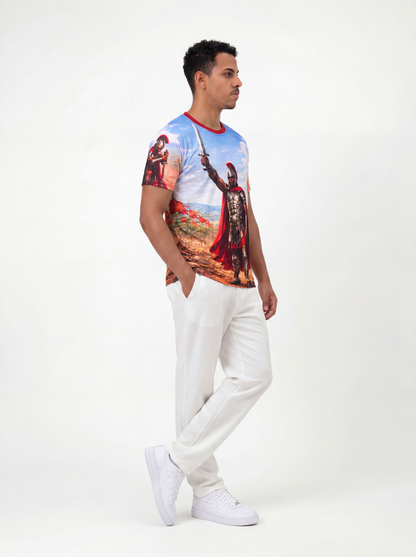 Camiseta Ogum Entidade Umbanda - Coleção Aruanda | Trajes de Luz