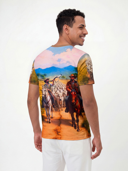 Camiseta Boiadeiros Entidade Umbanda - Coleção Aruanda | Trajes de Luz
