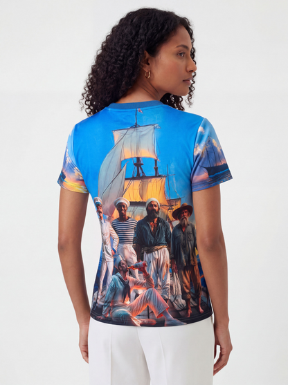 Camiseta Marinheiros Entidade Umbanda - Coleção Aruanda | Trajes de Luz