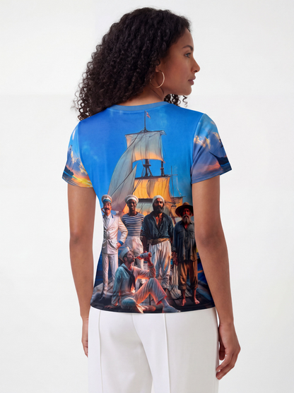 Camiseta Marinheiros Entidade Umbanda - Coleção Aruanda | Trajes de Luz