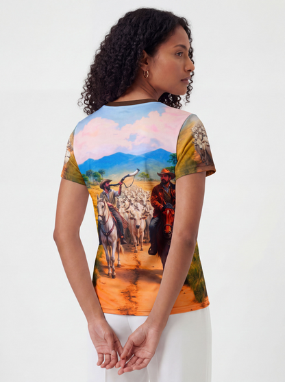 Camiseta Boiadeiros Entidade Umbanda - Coleção Aruanda | Trajes de Luz