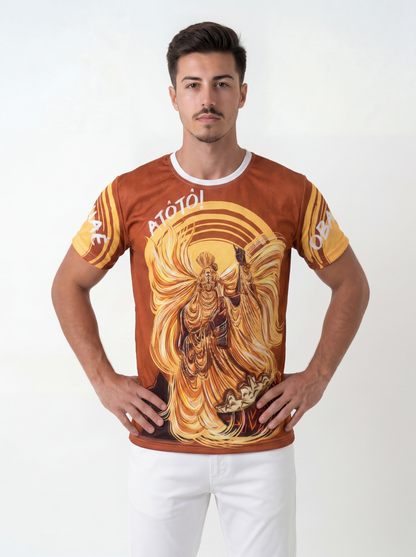 Camiseta Orixá Obaluaê Umbanda e Candomblé - Coleção Oríkì's | Trajes de Luz