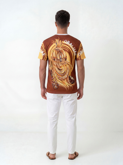 Camiseta Orixá Obaluaê Umbanda e Candomblé - Coleção Oríkì's | Trajes de Luz