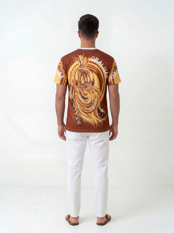 Camiseta Orixá Obaluaê Umbanda e Candomblé - Coleção Oríkì's | Trajes de Luz