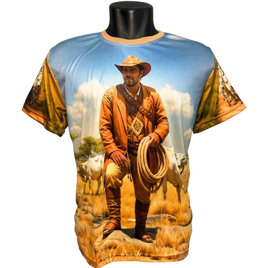 Camiseta Boiadeiros Entidade Umbanda - Coleção Aruanda | Trajes de Luz