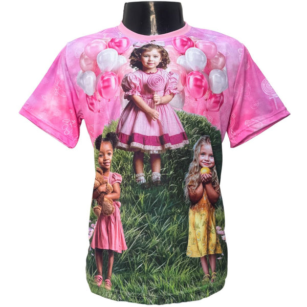 Camiseta Jardim das Meninas Eres Entidade Umbanda - Coleção Ibejada | Trajes de Luz