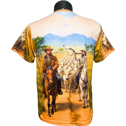Camiseta Boiadeiros Entidade Umbanda - Coleção Aruanda | Trajes de Luz