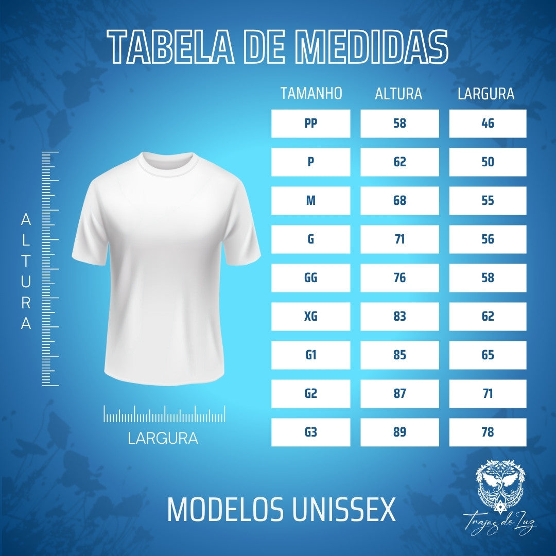 Camiseta Erês Entidade Umbanda - Coleção Aruanda | Trajes de Luz