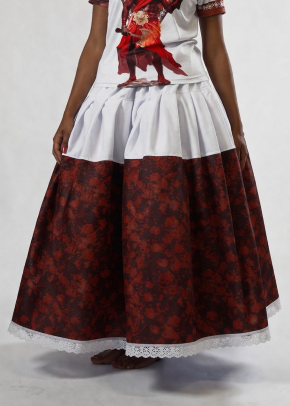 Saia de Orixá Xangô Coleção Orum | Trajes de Luz