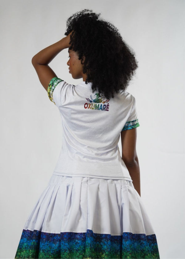 Camiseta Orixá Oxumarê Umbanda e Candomblé - Coleção Orum | Trajes de Luz