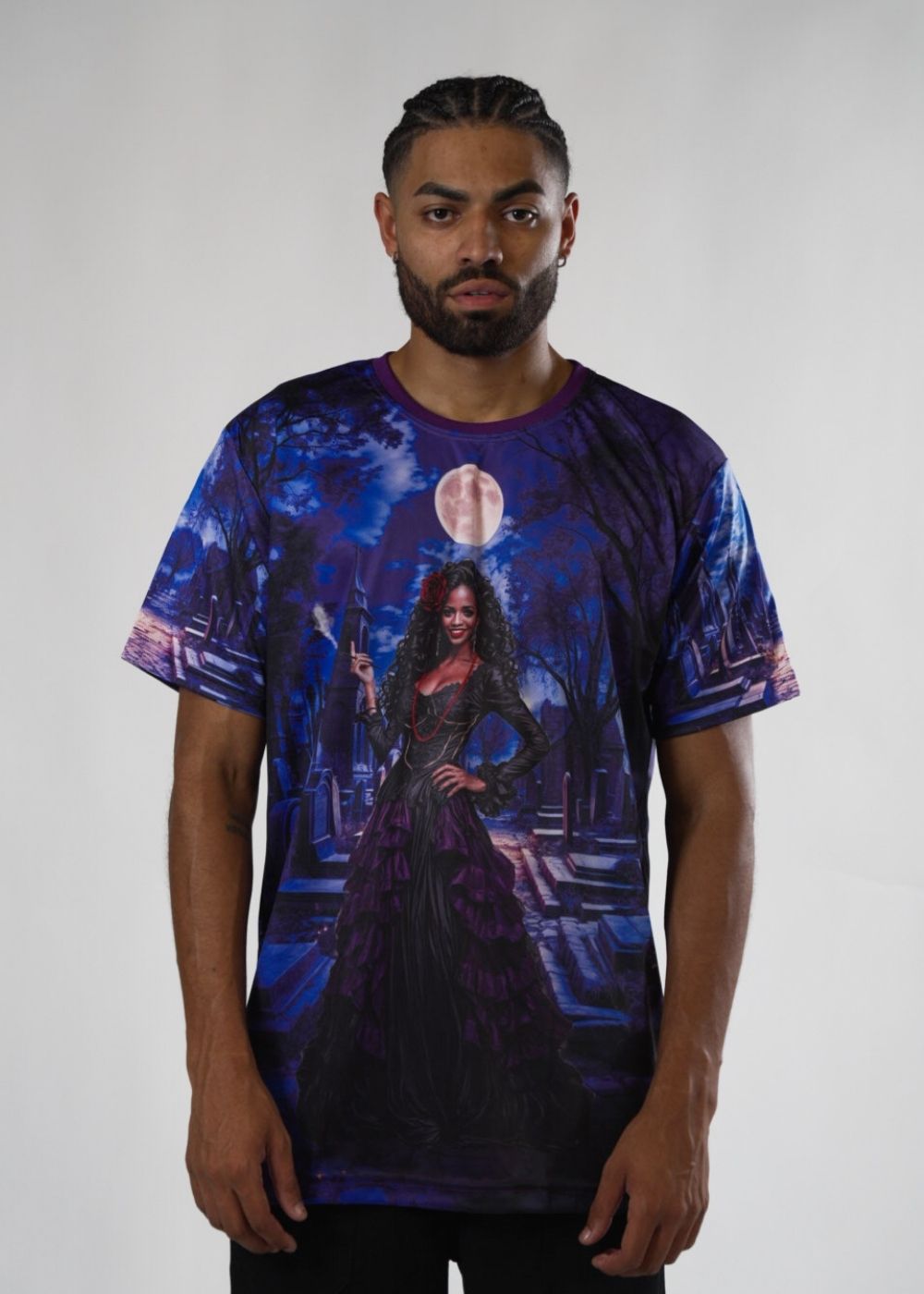 Camiseta Pomba Gira Maria Mulambo Entidade Umbanda - Coleção Guardiões | Trajes de Luz